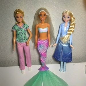 Mattel Barbie Dolls bundle (3)